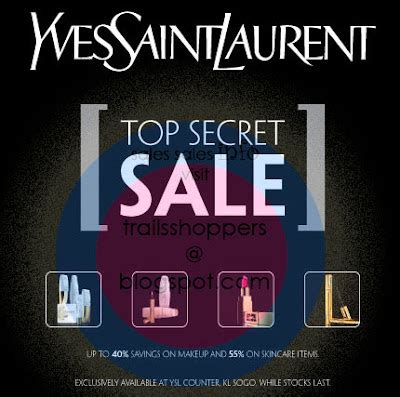 ysl secret sale|YSL saint laurent.